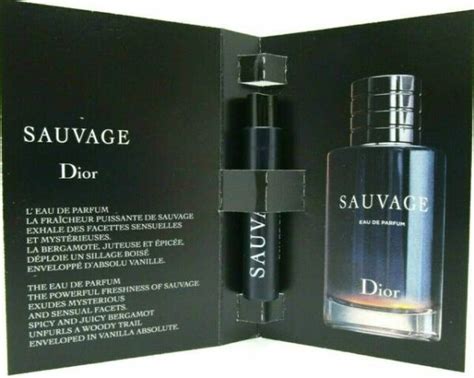 dior sauvage sample size